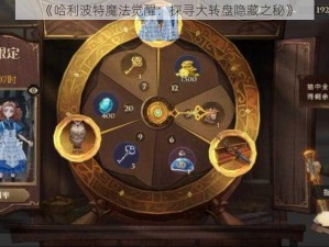 《哈利波特魔法觉醒：探寻大转盘隐藏之秘》