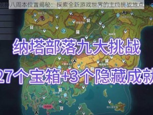 原神八周本位置揭秘：探索全新游戏世界的主线挑战地点解析