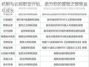 地下城堡2黑暗觉醒生存指南：全面解析补血机制与奶妈职业介绍，助力你的冒险之旅恢复与成长