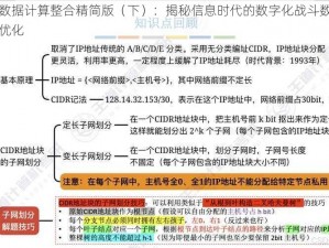 锁链战记数据计算整合精简版（下）：揭秘信息时代的数字化战斗数据深度剖析与管理优化