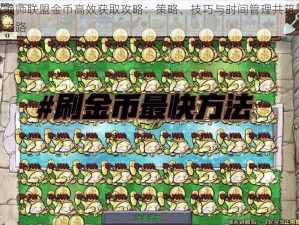 召唤师联盟金币高效获取攻略：策略、技巧与时间管理共筑财富之路