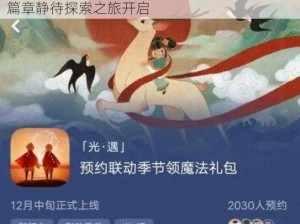 光遇九色鹿联动季节正式上线时间揭秘：全新篇章静待探索之旅开启