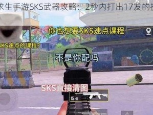 绝地求生手游SKS武器攻略：2秒内打出17发的技巧与策略