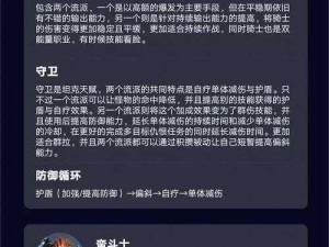 塔瑞斯世界职业概览：全职业特性深度解析与指南