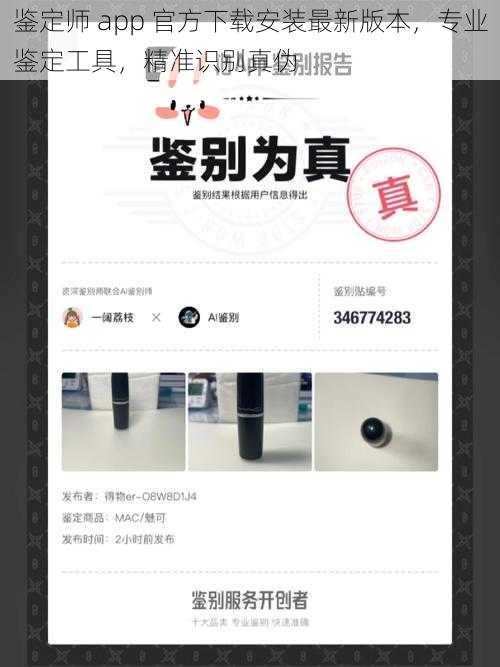 鉴定师 app 官方下载安装最新版本，专业鉴定工具，精准识别真伪