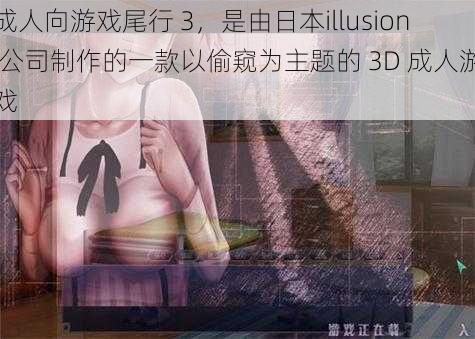 成人向游戏尾行 3，是由日本illusion 公司制作的一款以偷窥为主题的 3D 成人游戏