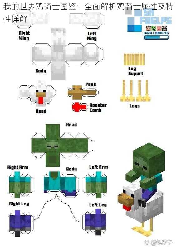 我的世界鸡骑士图鉴：全面解析鸡骑士属性及特性详解