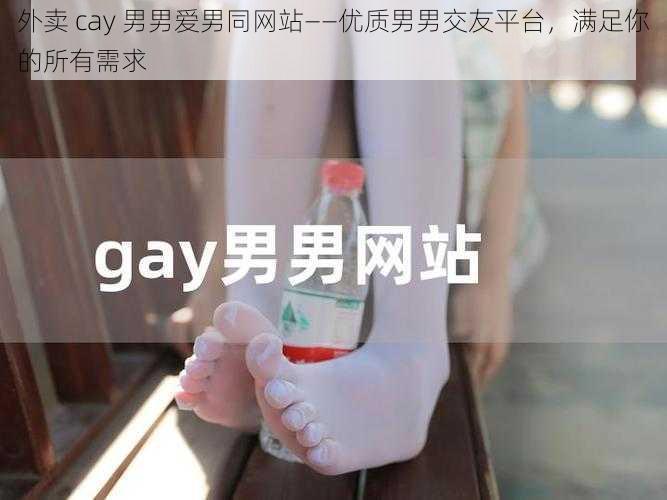 外卖 cay 男男爱男同网站——优质男男交友平台，满足你的所有需求