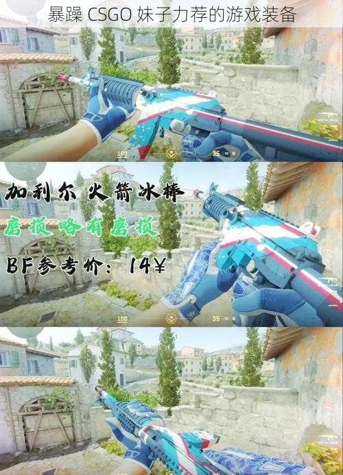 暴躁 CSGO 妹子力荐的游戏装备