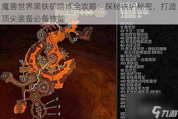 魔兽世界黑铁矿熔炼全攻略：探秘铁炉秘密，打造顶尖装备必备技能