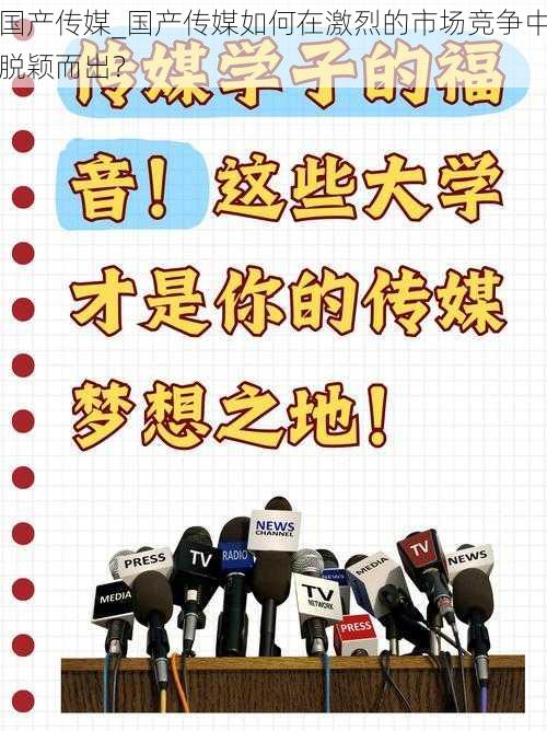 国产传媒_国产传媒如何在激烈的市场竞争中脱颖而出？