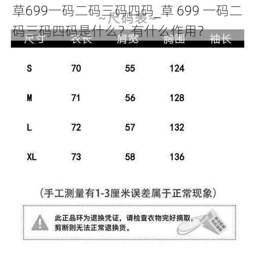 草699一码二码三码四码_草 699 一码二码三码四码是什么？有什么作用？