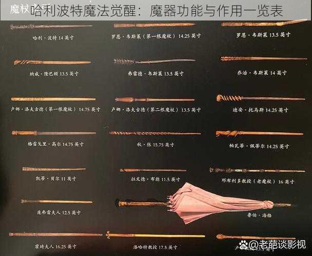 哈利波特魔法觉醒：魔器功能与作用一览表