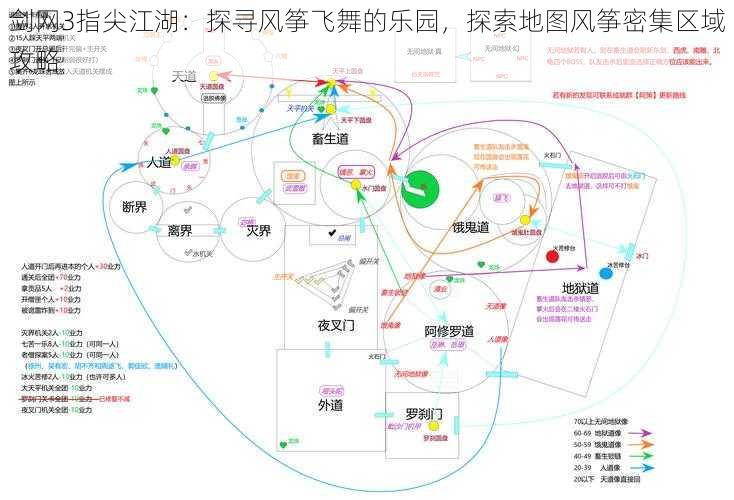 剑网3指尖江湖：探寻风筝飞舞的乐园，探索地图风筝密集区域攻略