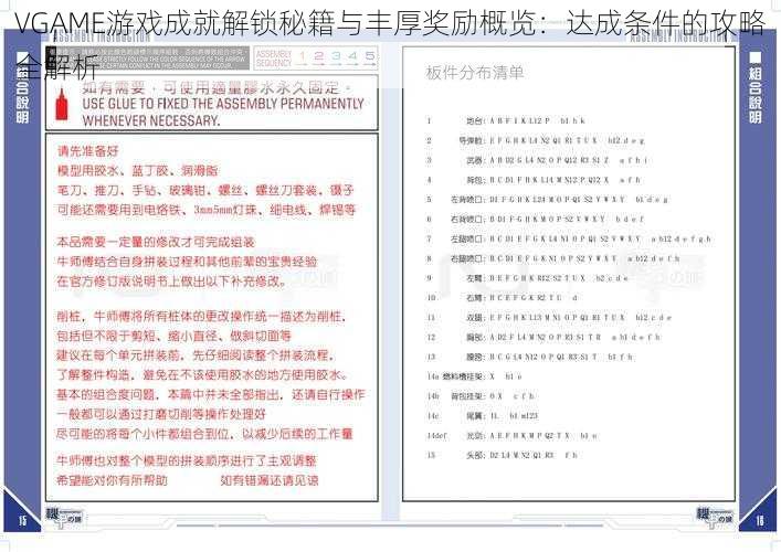VGAME游戏成就解锁秘籍与丰厚奖励概览：达成条件的攻略全解析