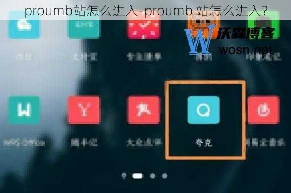 proumb站怎么进入-proumb 站怎么进入？