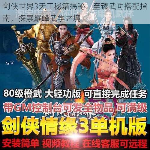 剑侠世界3天王秘籍揭秘：至臻武功搭配指南，探索巅峰武学之境