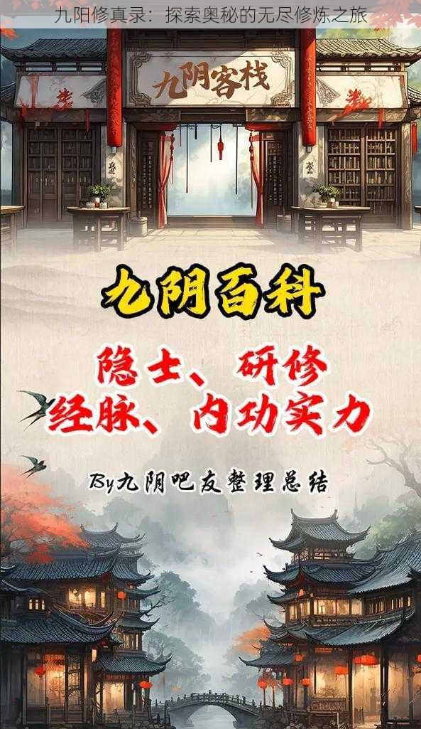 九阳修真录：探索奥秘的无尽修炼之旅