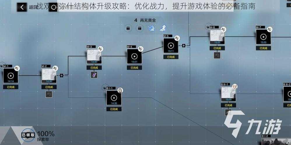 战双帕弥什结构体升级攻略：优化战力，提升游戏体验的必备指南