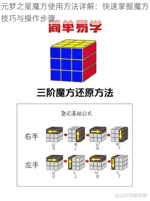 元梦之星魔方使用方法详解：快速掌握魔方技巧与操作步骤