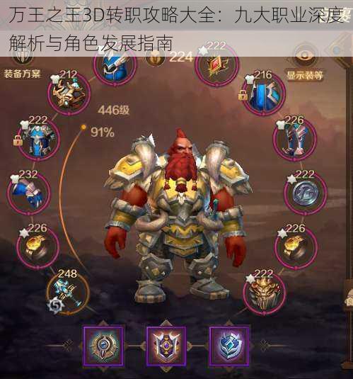 万王之王3D转职攻略大全:九大职业深度解析与角色发展指南