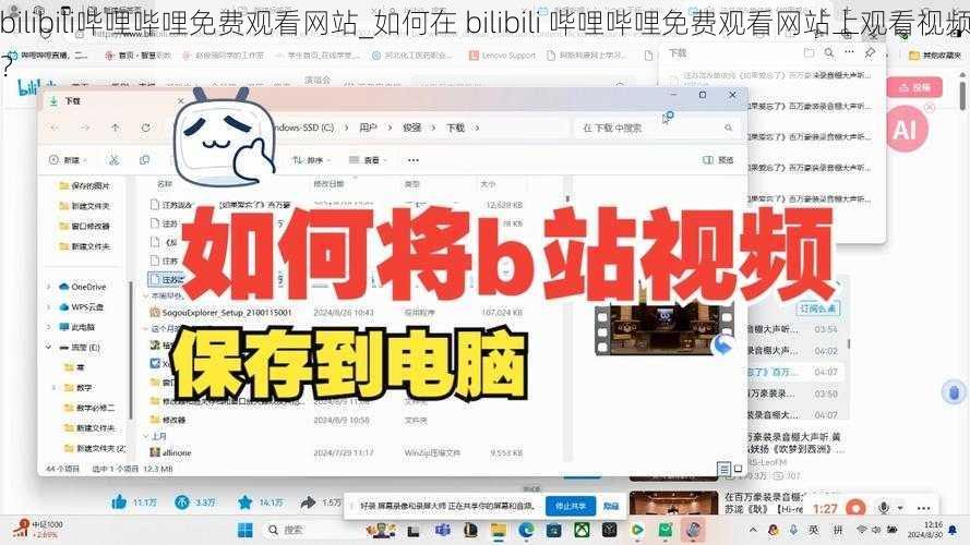 bilibili哔哩哔哩免费观看网站_如何在 bilibili 哔哩哔哩免费观看网站上观看视频?